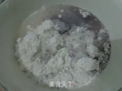 Make Black rice pancakes step 1