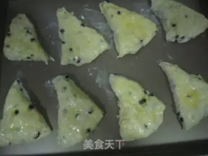 Make Blueberry dry scone step 5