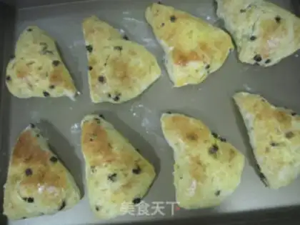 Make Blueberry dry scone step 6