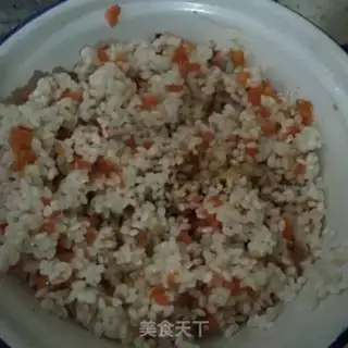 Make Rice mushrooms step 1