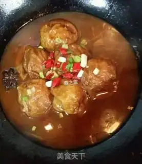 Make Noodle sauce and meat step 9