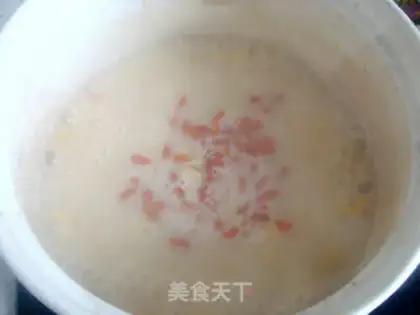 Make The oatmeal fruit produces porridge step 5