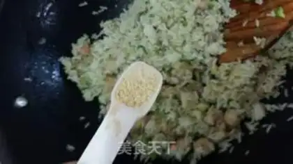 Make Butter fried rice step 8