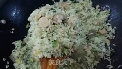 Make Butter fried rice step 9