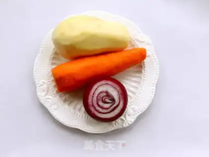 Make Curry potato chicken step 0