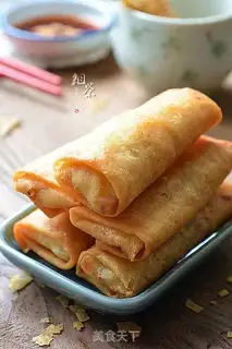 Make Janju Spring Roll step 16