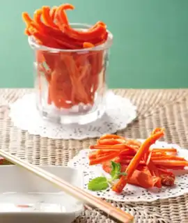 Make A healthy carrot stick step 3