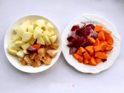 Make Curry potato chicken step 2