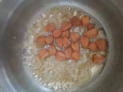 Make Sesame almonds step 4