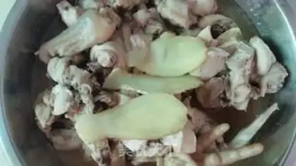 Make Chestnut chicken step 3