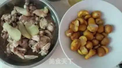 Make Chestnut chicken step 4