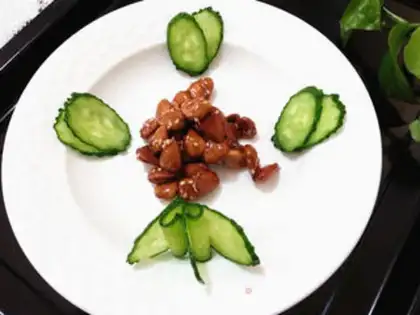 Make Sesame almonds step 6