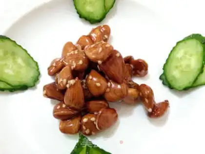 Make Sesame almonds step 7
