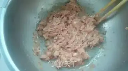 Make The meat dumplings step 4