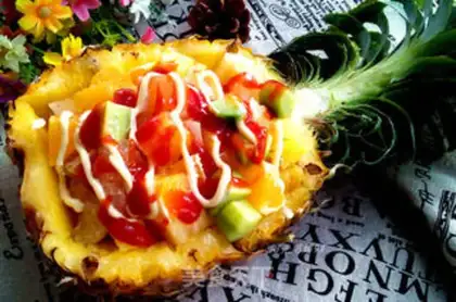 Make Pineapple fruit salad step 9