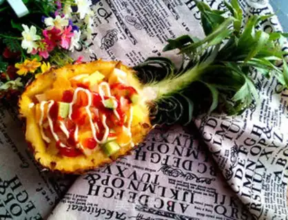 Make Pineapple fruit salad step 10