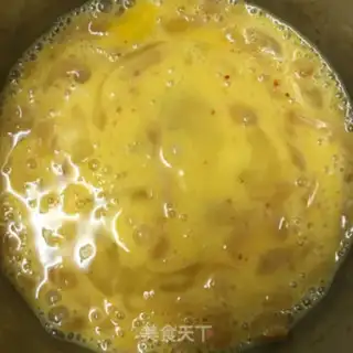 Make radish fried eggs step 2