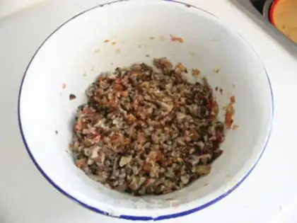 Make Pork mushroom steam step 8