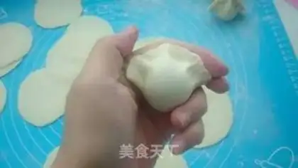 Make The meat dumplings step 16