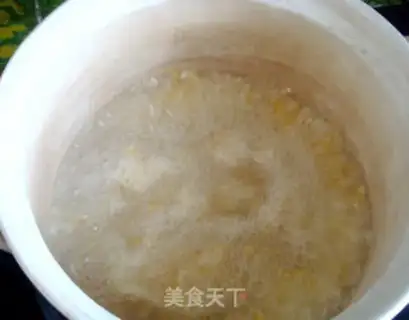 Make Pineapple corn for porridge step 2