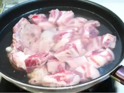 Make Onions burn ribs step 0
