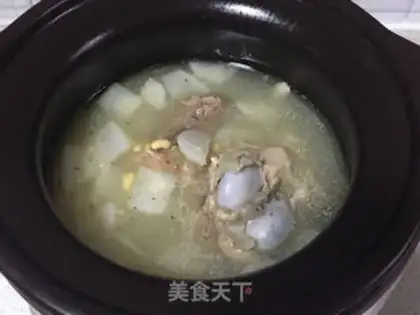 Make Roach, soybeans, bone soup step 6