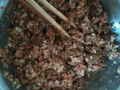 Make Spam dumplings step 5