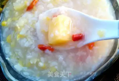 Make Pineapple corn for porridge step 9