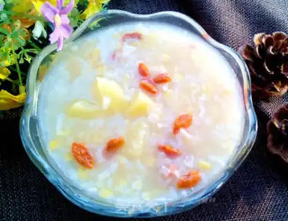 Make Pineapple corn for porridge step 10