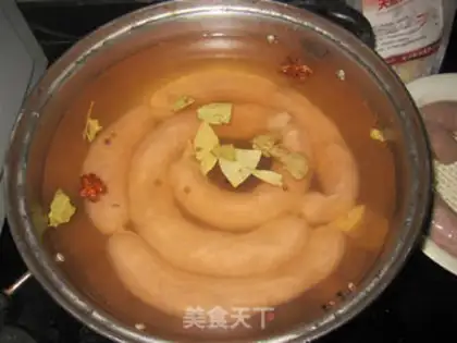 Make Homemade intestines step 9