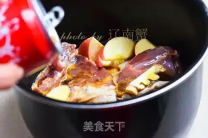Make Apple Coke makes chicken legs step 3