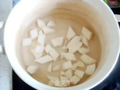 Make Pear ice cream step 2