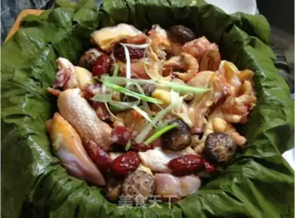 Make Fold chicken step 4