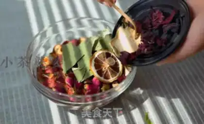 Make The roses of the mountains step 1