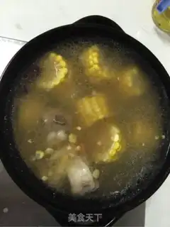 Make ♪ Mountain medicine corn chop soup ♪ step 4