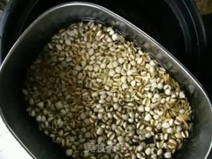 Make Red bean oatmeal step 4