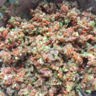 Make The lamb celery dumplings step 4