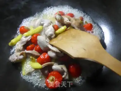 Make Porridge chicken step 5