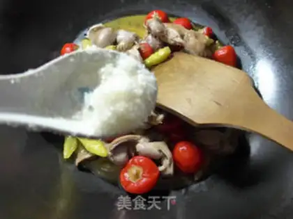 Make Porridge chicken step 7