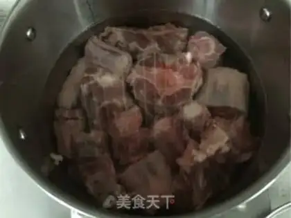 Make Cowtail soup step 1