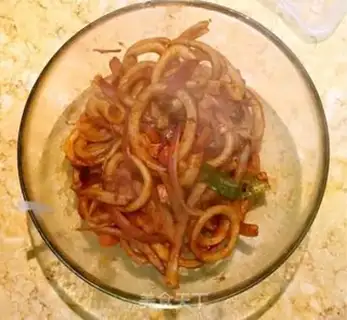 Make Fired squid rings step 11