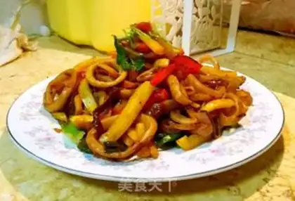 Make Fired squid rings step 15