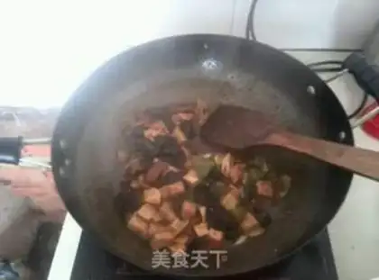 Make Fish fragrance tofu step 9