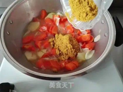 Make Curry carrots step 3
