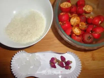Make The rose porridge step 0