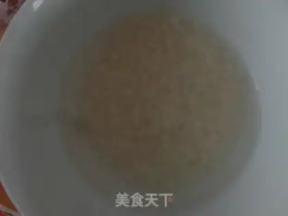 Make The rose porridge step 1