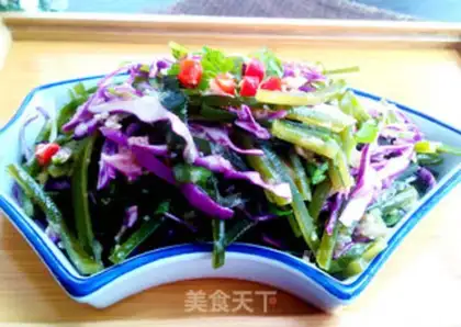 Make Garlic seaweed step 5