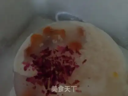 Make The rose porridge step 7