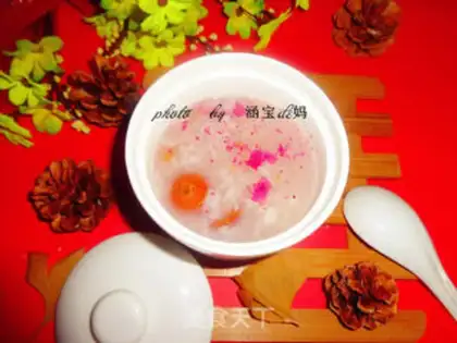 Make The rose porridge step 9