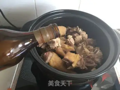 Make Mocking mushroom soup step 1